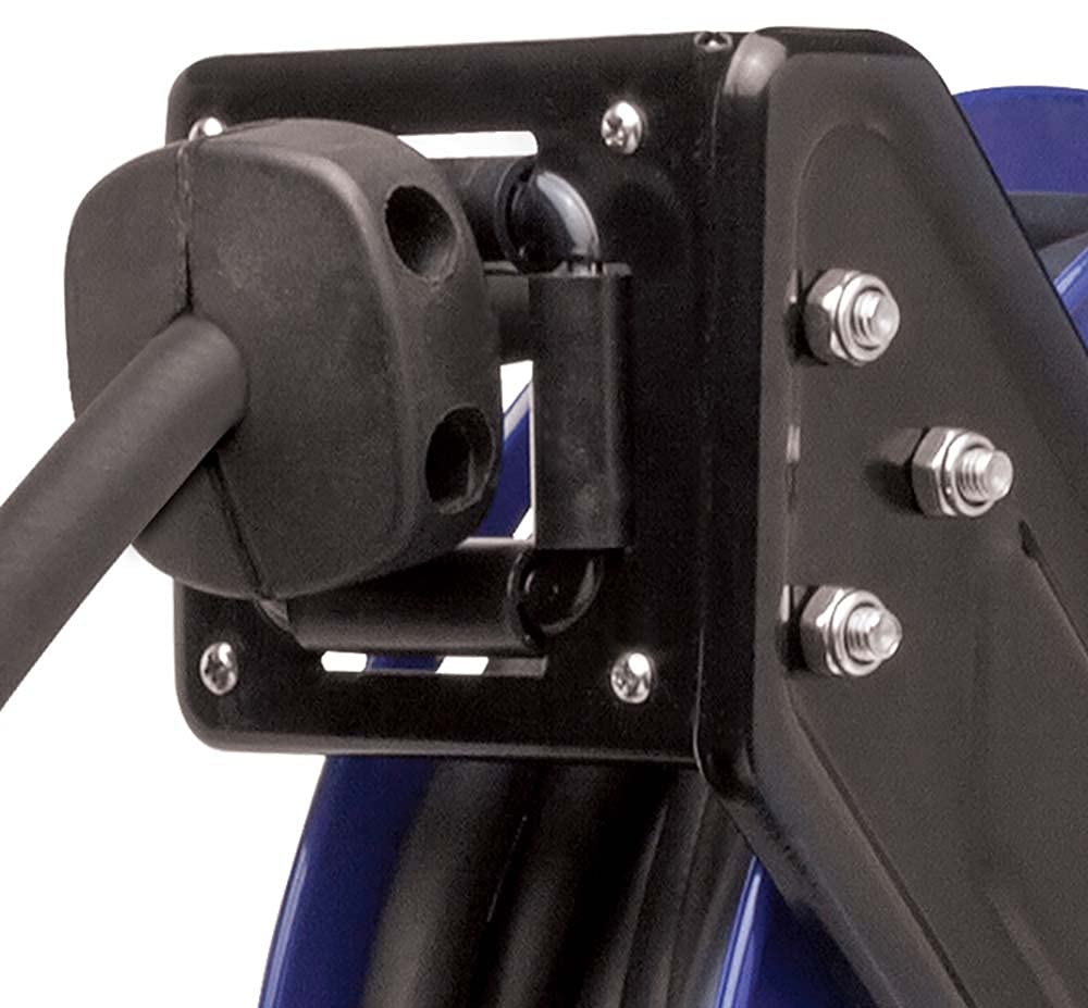 Eastwood 3/8 in x 50 Durable Powder Coating Foot Retractable Air Hose Reel