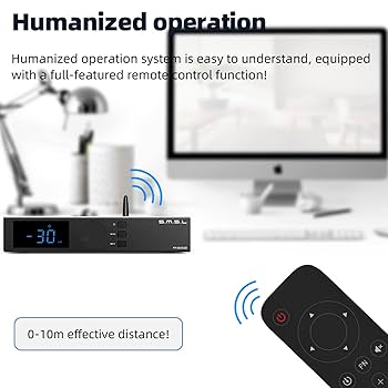 SMSL A300 165W x2 Bluetooth 5.0 2.1 Audio System Interface