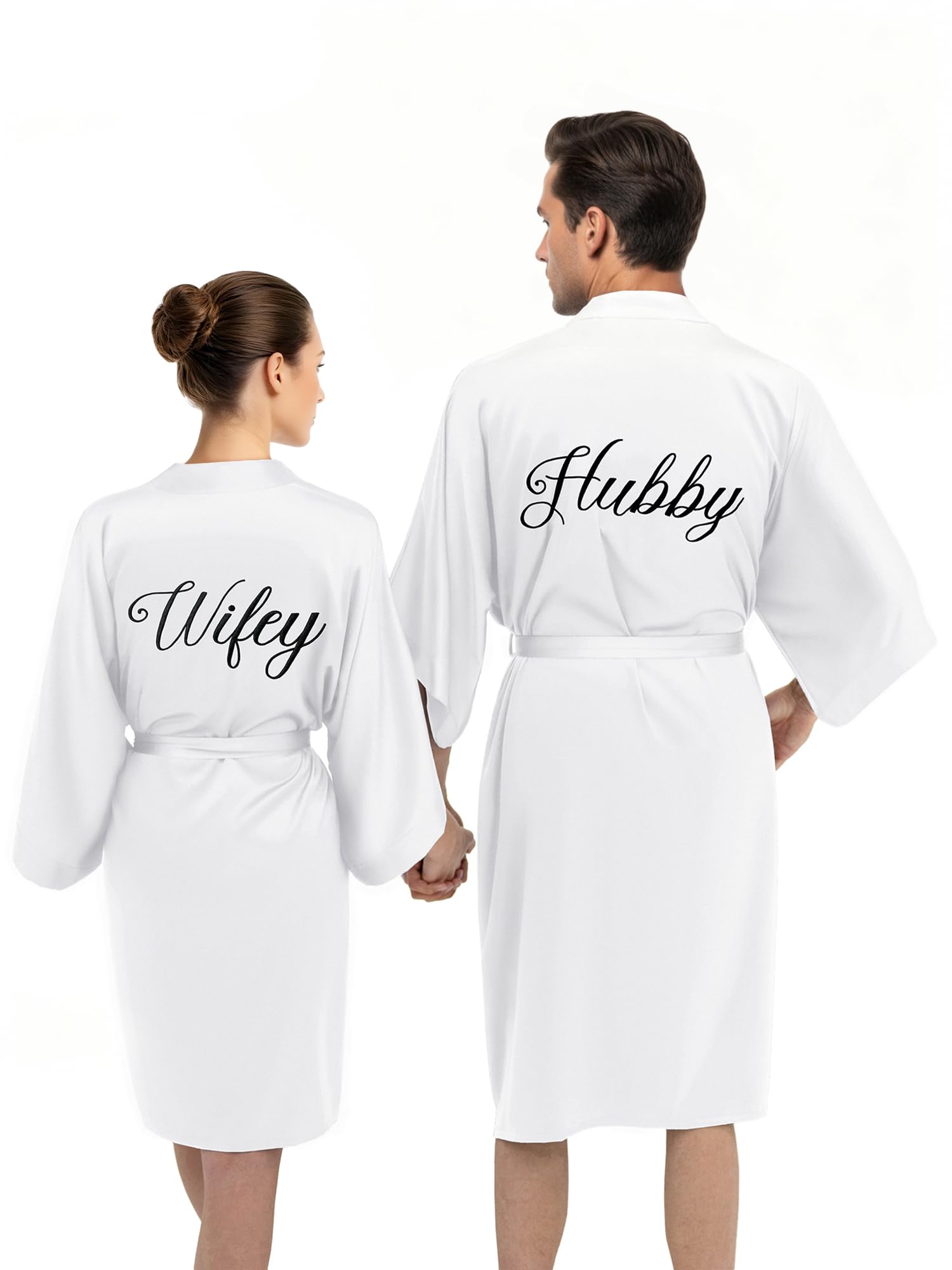 AW BRIDAL Silk Robe Set