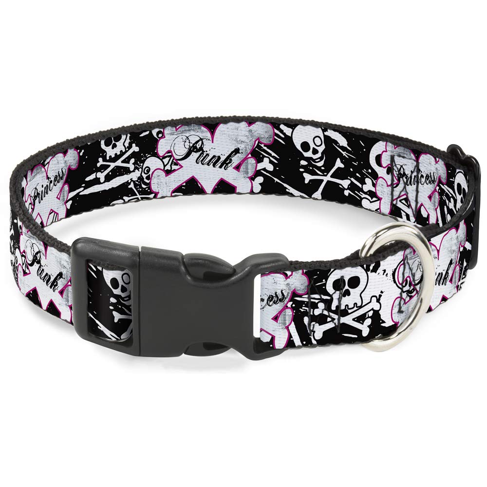 Collier motif têtes de mort Buckle Down pour éviter les ouvertures accidentelles