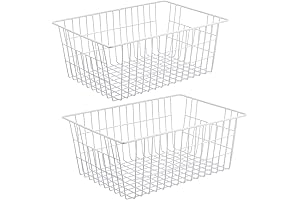 iPEGTOP Wire Storage Freezer Baskets: Optimize Your Storage Space