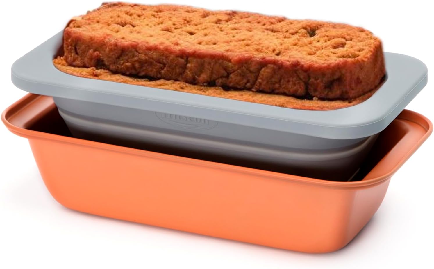 Perfect Meatloaf Pan Set Loaf Pans Home & Kitchen