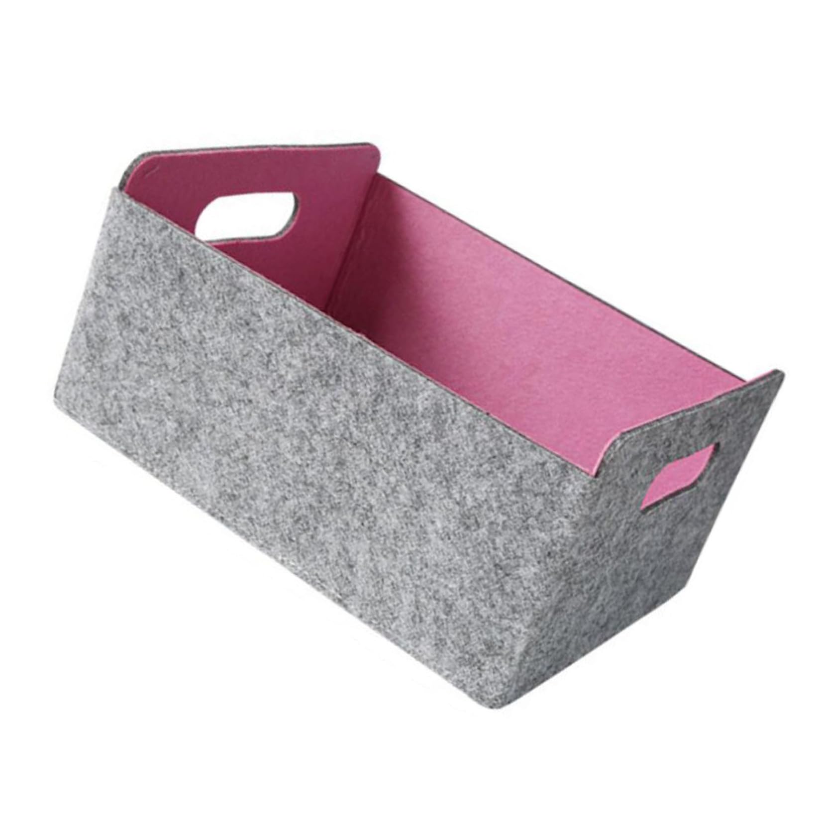LABRIMP Cesta De Almacenamiento Fieltro Organizador De Oficina y Hogar Simple y Elegante