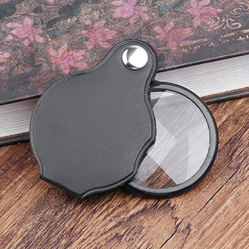 5 x 40 mm przenośna mini lupa składana biżuteria do czytania szkło powiększające lupa lupa