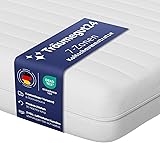 Träumegut24 AquaFlex 7-Zonen Matratze 120x200 cm | H2&H3 | Ergonomische Kaltschaummatratze | Hypoallergen & Antibakteriell | Bezug abnehmbar & waschbar | Oeko-TEX® | (12cm, 120 x 200 cm) 120 x 200 cm 12cm
