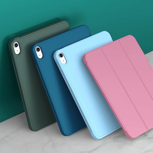 Miniatura 130 de iMieet Funda para iPad (A16) de 11ª generación/iPad de 10ª generación [11 pulgadas 2025/10.9 pulgadas 2022] con soporte para lápices, funda Azul