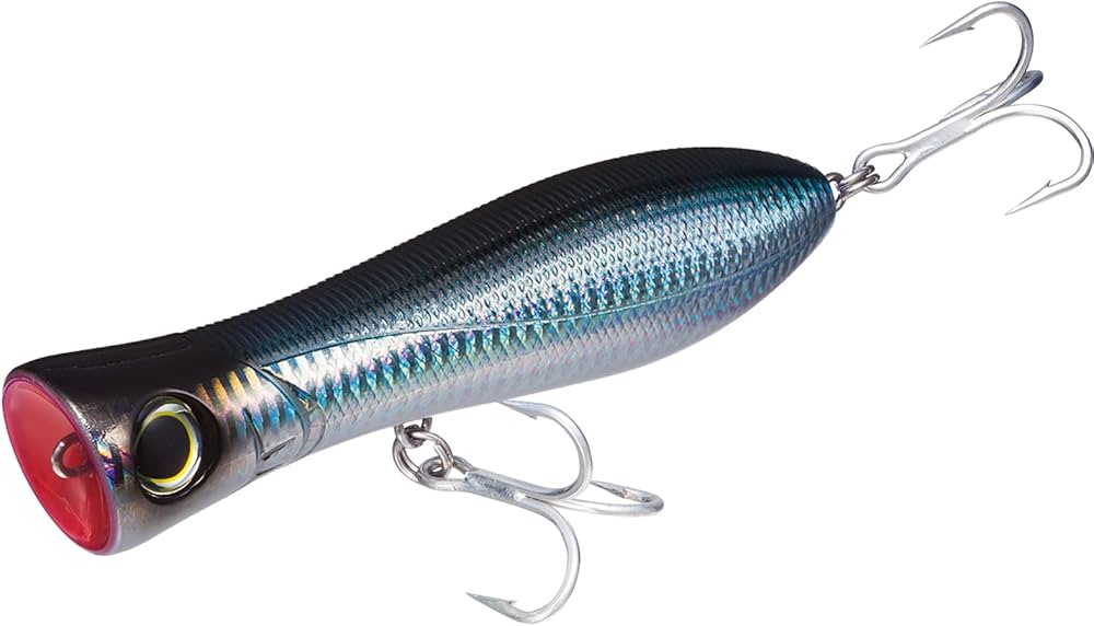 Amazon.co.jp: YO-ZURI(ヨーヅリ) ルアー ポッパー ブルポップ 150mm