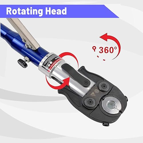 Miniatura 5 de Herramienta de prensado de tubos de cobre Herramienta de prensado de tubos de cobre Herramienta de propresión para anillo de cobre de tubo Pex y