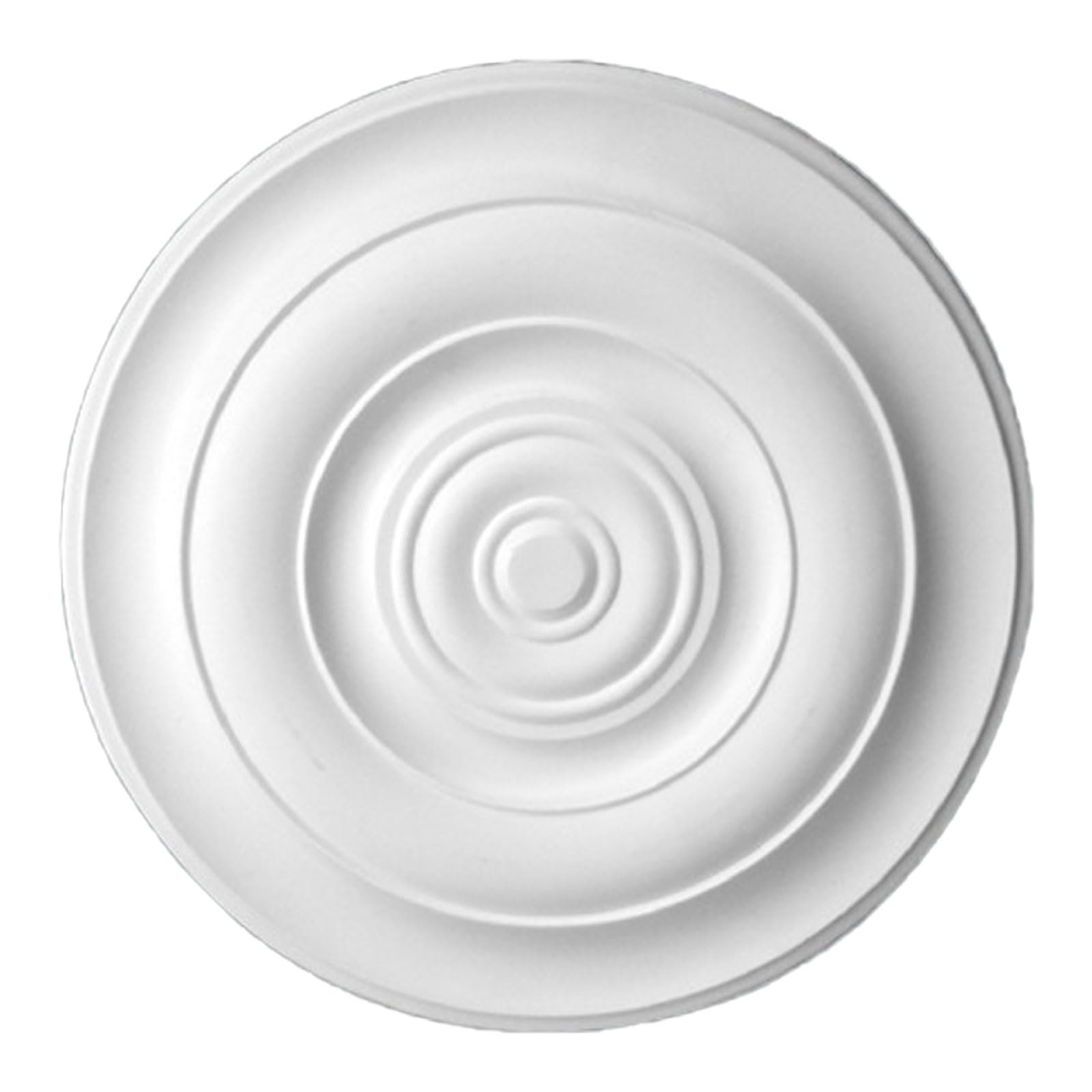 Foelanne White I Pu Ceiling Light Medallion White Multiple Sizes(,46Cm)