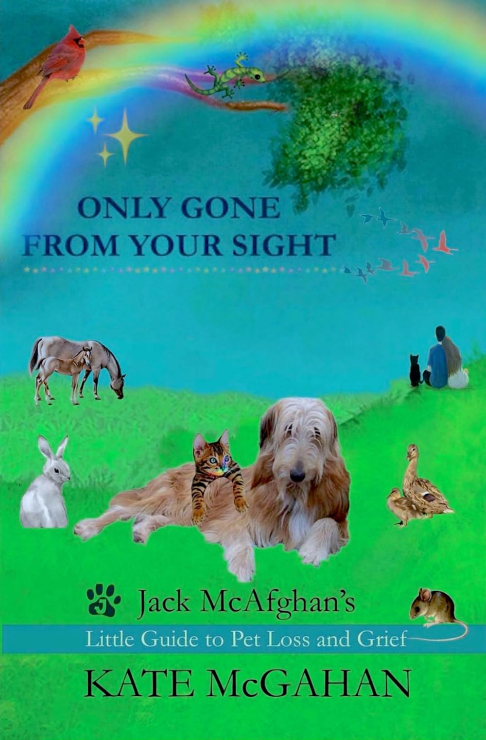 Only Gone From Your Sight: Jack McAfghan's Little Guide to Pet Loss and Grief (Jack McAfghan Pet Loss Series)