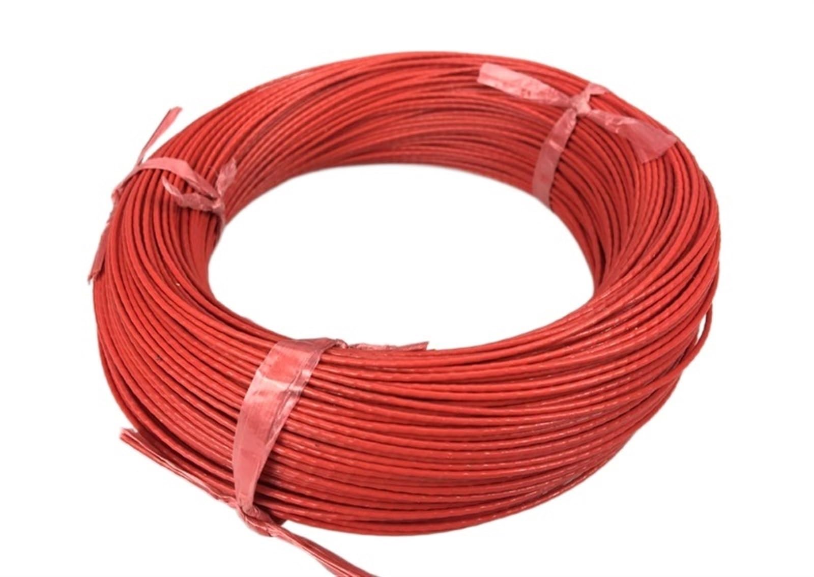 Outdoor Extension 5 Meters 50 Meters Electric Blanket Heating Wire 0.3Ohm per Meter 12V 24V 36V 48V Car Heating Seat Wire Solar sheathed(Size:20meter)