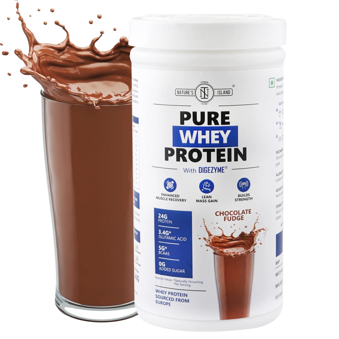 Nature's Island Pure Whey Protein With Digezyme ? European Whey, High