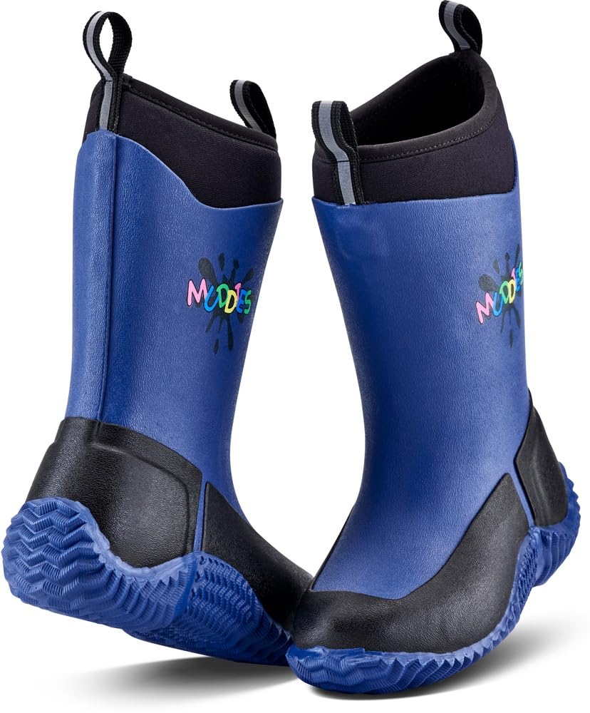 Grubs Outdoor Boots Child Muddies Rubber 8 Infant Navy ICE-4042CK