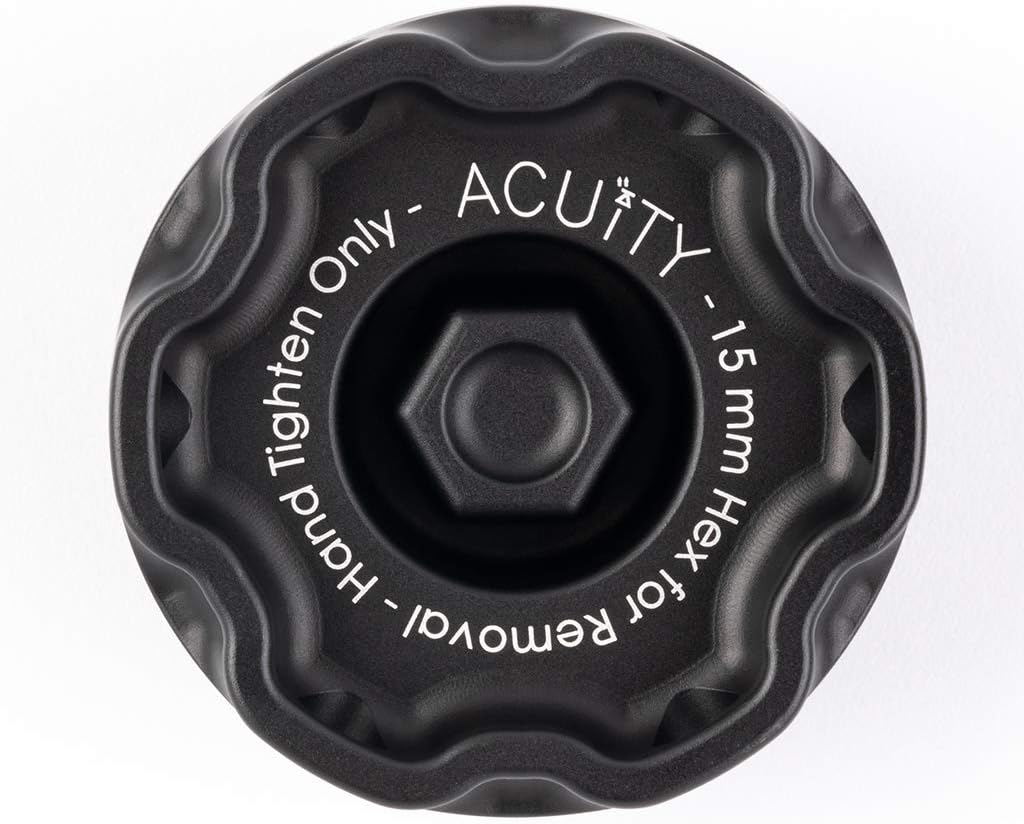 Podium Oil Cap in Satin Black for Hondas/Acuras
