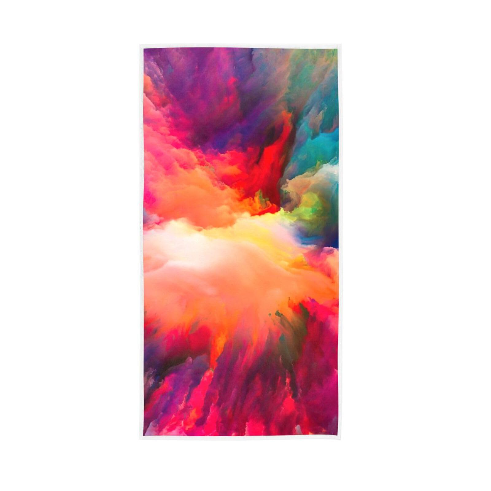 LSRCPD Tie Dye Hand Towels for Kitchen, 15 x 30 Inches, Spa Hand Towels Home Spa Towels