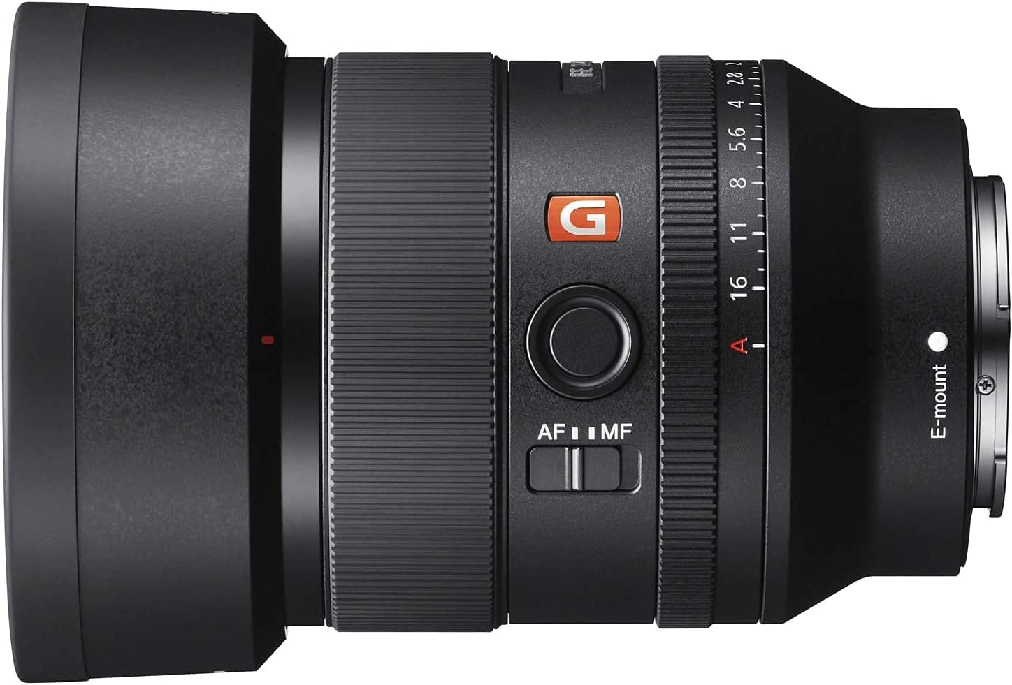 Close-up of Sony FE 35mm f/1.4 GM Lens controls