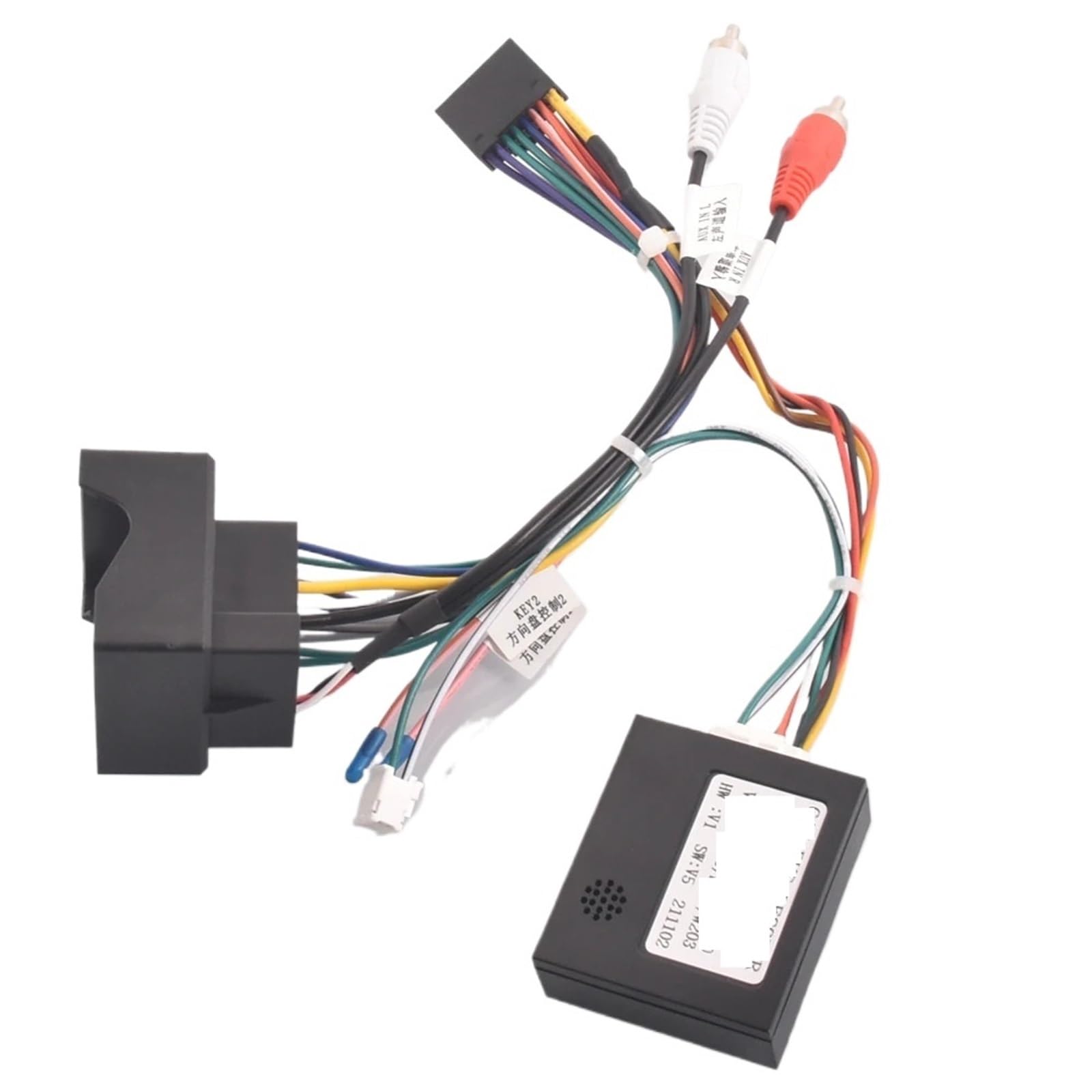 cablaggio stereo Adattatore for cablaggio stereo autoradio Android 16 pin, for Mercedes Benz, for W169 W176 W245 W246 W203 W209 W164 W639 X164(With Canbus)
