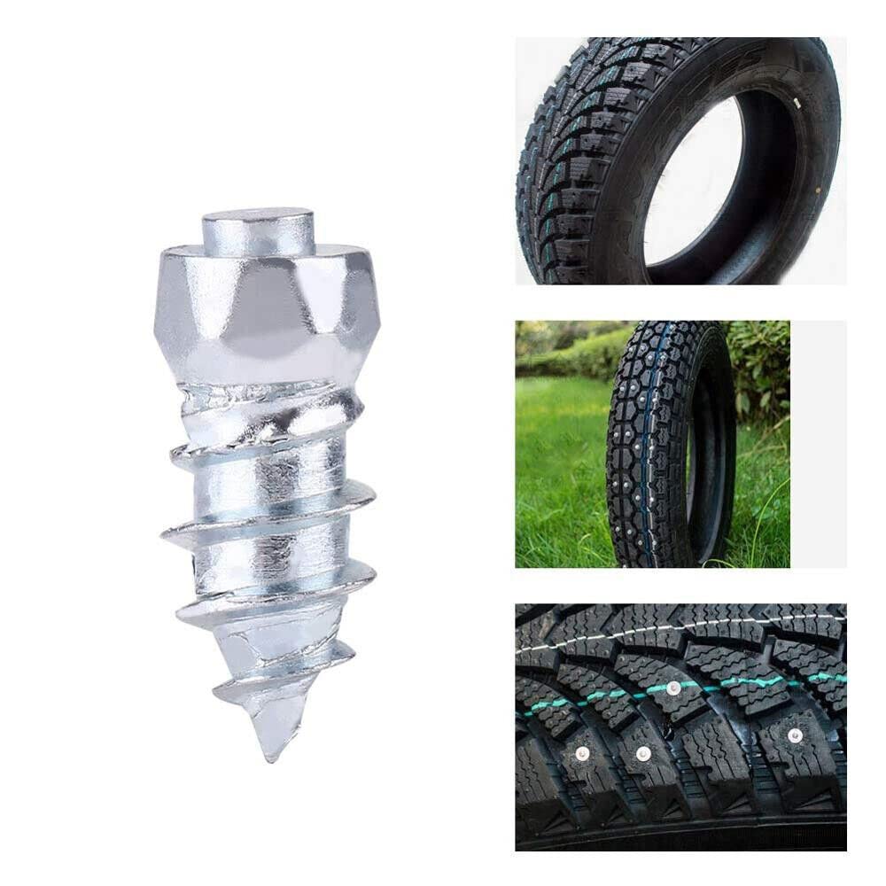Pinchos para neumáticos de coche y motos de nieve con tornillos de ajuste de 12mm