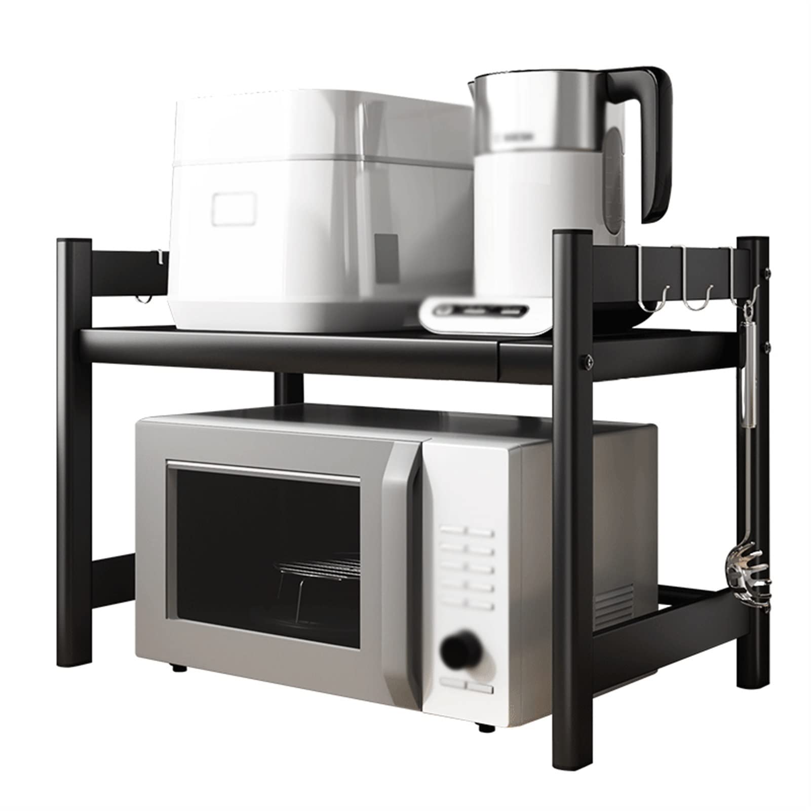 Stand di Stampa per Ufficio Stampante for stampante desktop stampante stampante Office Desktop Home Telescopic forno a forno da cucina tavolo da cucina a doppio strato di pentola a pentola Staffa Scan