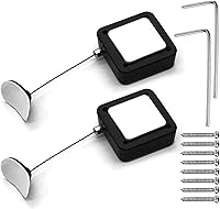 Vista 7 de I3C Cable de Bloqueo Remoto de 1.8M/5.9Ft - 1 Pieza, Cable Retráctil de Control Remoto con Correa, Correa Remota, Bloqueo de Seguridad de Control