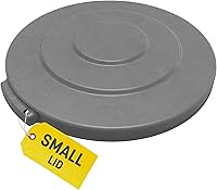 Vista 7 de SPARTA Tapa Bronco para bote de basura Bronco de 10 galones, duradera, segura para alimentos, conforme a NSF y HACCP, tapa para uso comercial