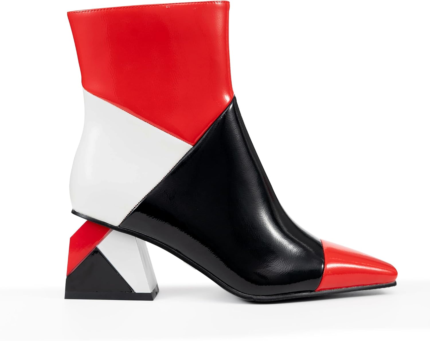 Ninety Union Sienna Women's Boot, Ankle Boot with Square Toe and 2.5" Block Heel, Inside Zipped Bootie