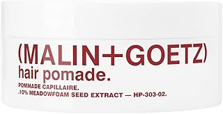 Malin + Goetz Hair Pomade â€” unisex firm lightweight flexible holds all day, for any hair type or texture. for natural sh...