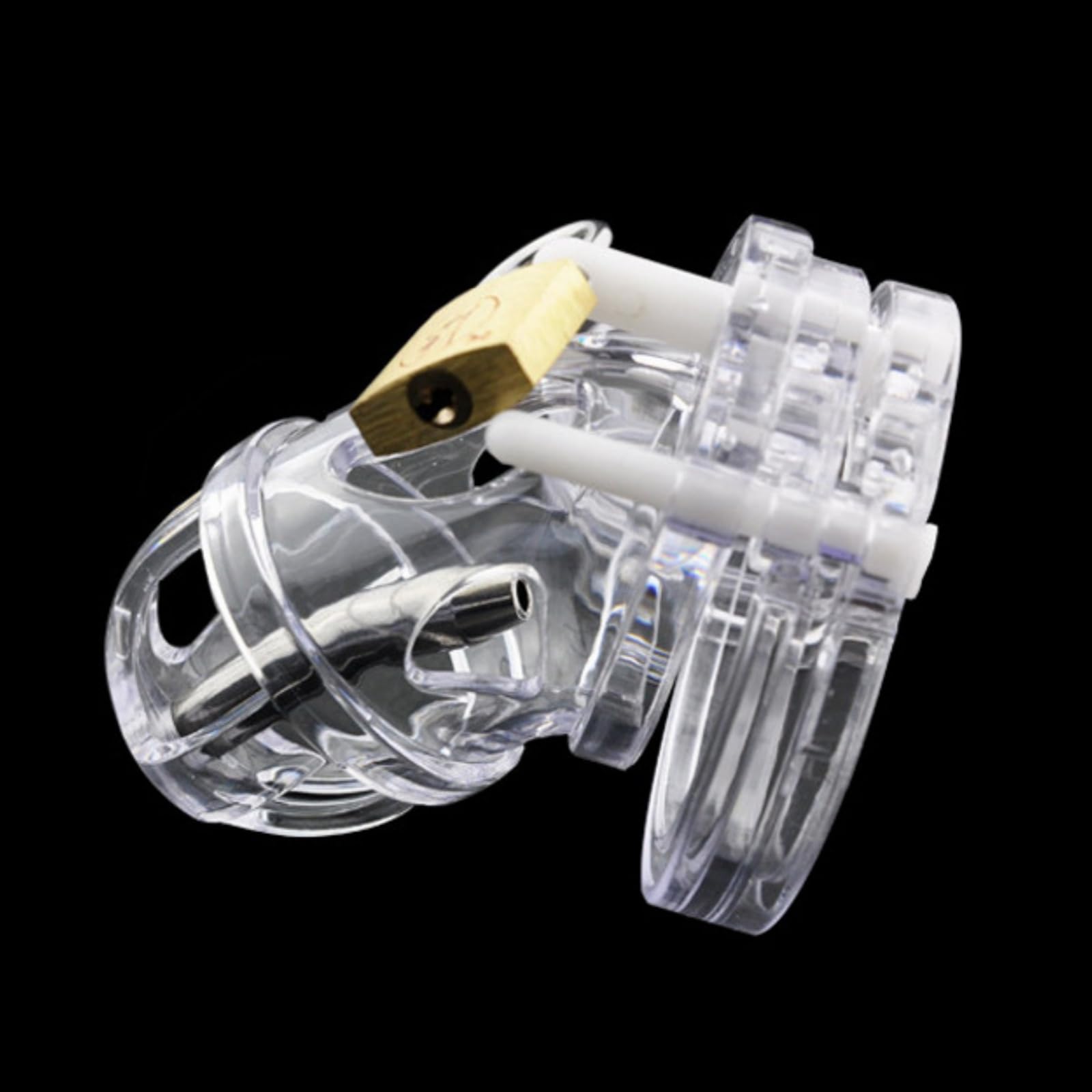 Nouveau Dispositif d'exercice Protecteur Transparent pour Hommes avec cathéter (38mm, 42mm, 44mm, 48mm et 51mm)