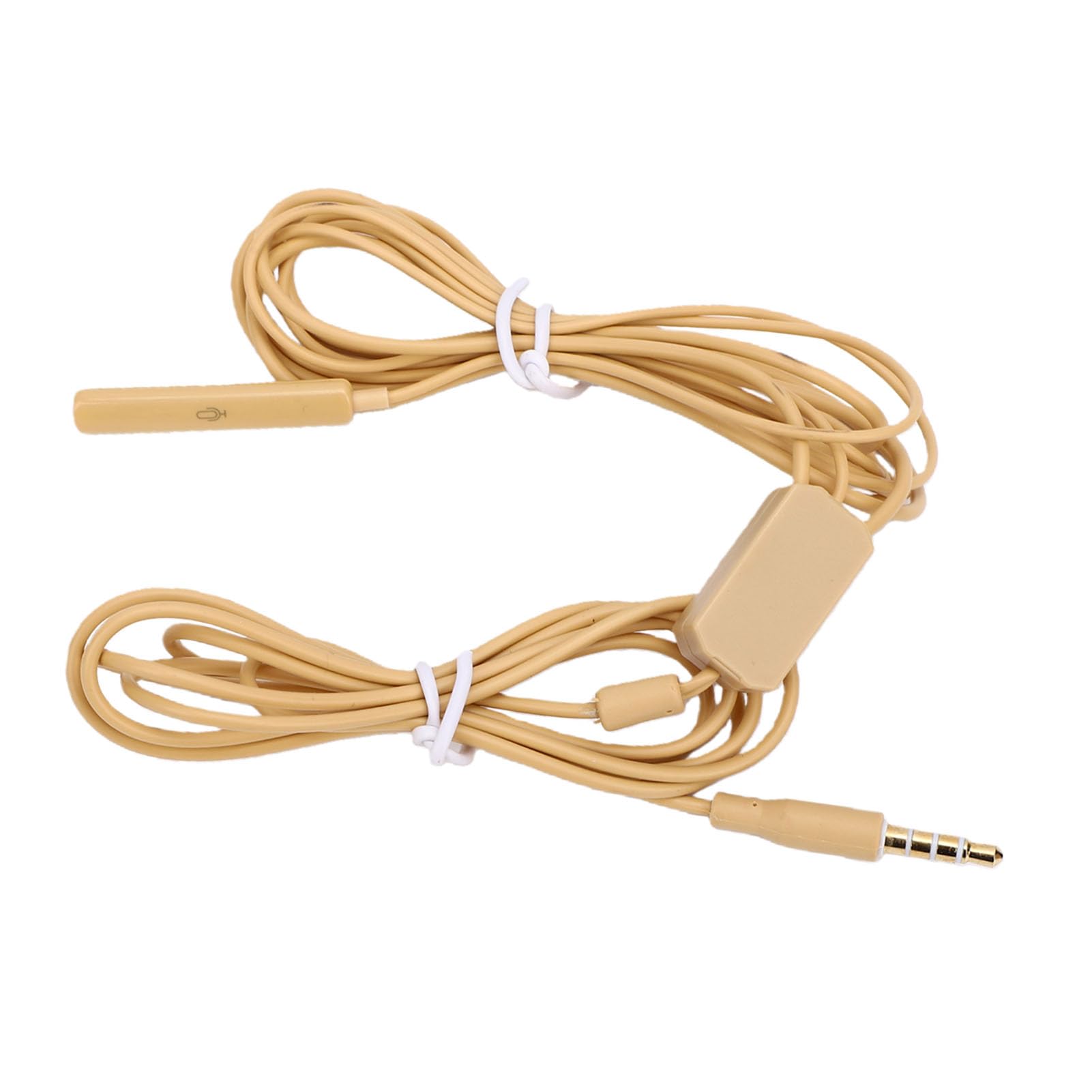 Luqeeg Auricolare Nascosto 108B, Auricolare Wireless con Laccio da Collo, Batteria a Lunga Durata, Colore della Pelle Leggero, Ideale per la Sicurezza