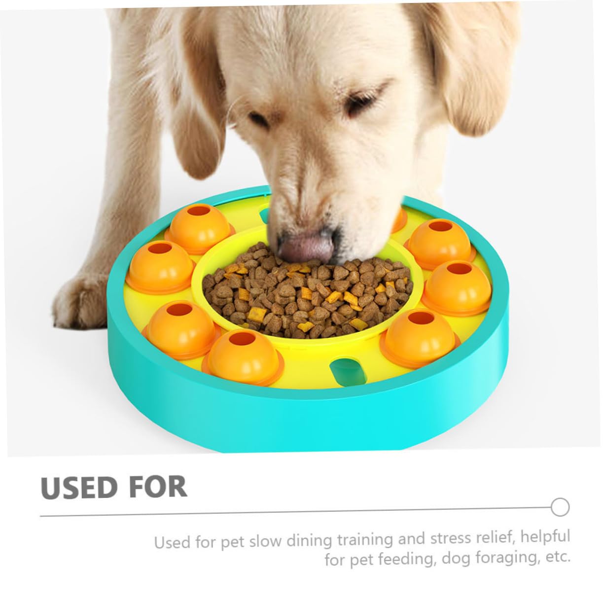 ibasenice pour Chien pour Animaux De Compagnie Distributeur De Friandises pour Chiots Et Chats Jouet Puzzle Interactif