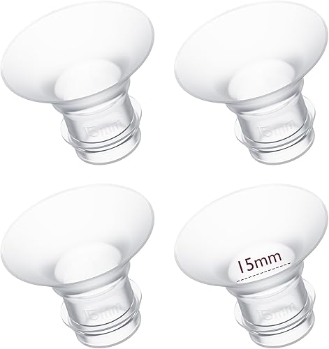 Momcozy Inserto de brida de 0.591 in compatible con brida de 0.945 inescudo de la mayoría de las bombas, inserto para accesorios de repuesto de