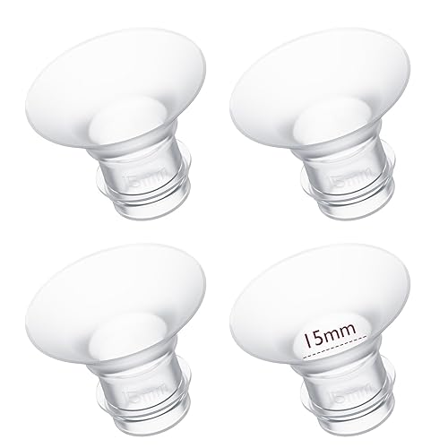 Momcozy Inserto de brida de 0.591 in compatible con brida de 0.945 inescudo de la mayoría de las bombas, inserto para accesorios de repuesto de