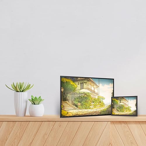 Miniatura 4 de TOMAY 2024 Regalos para el día de San Valentín para él, luz nocturna LED de 8 pulgadas, marco de decoración artística regulable de 3 maneras