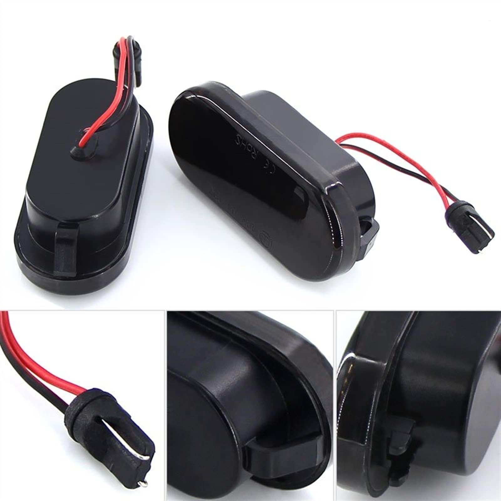 Indicatore Direzione Laterale Compatibile Con Ford Per Fiesta 2001-2020 2021 2022 2023 2024 Luce Di Segnalazione Laterale Dinamica Per Auto 4593010