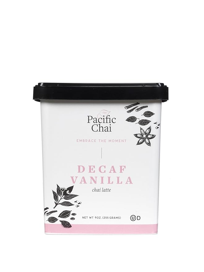 Té Chai Vainilla Instantáneo, 27 Onzas, Sin Cafeína, Sin Gluten miniatura 3
