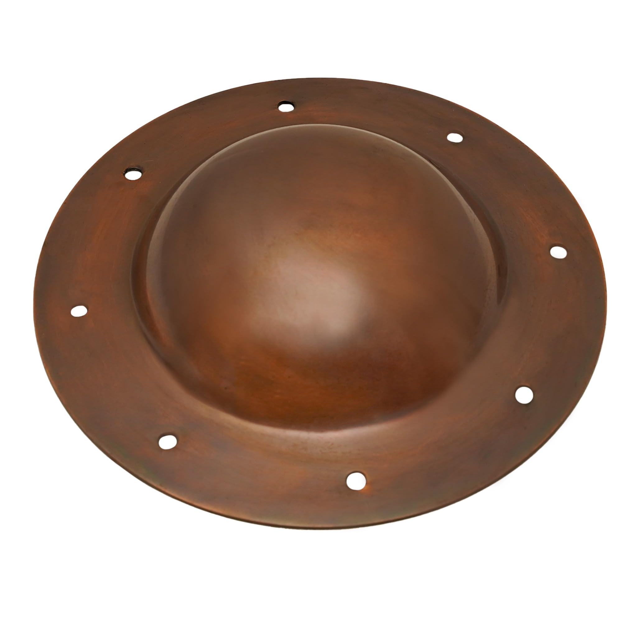 Hand Forged Shield Boss | Viking Shield Umbo | Medieval Shield Umbo | Fully Functional Historical Battle-Ready Shield Boss, Natural, Default