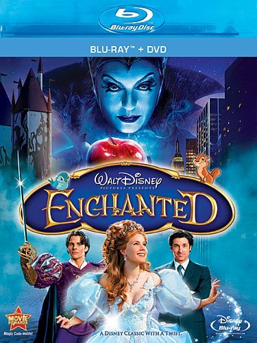 ENCHANTED (BLU-RAY/DVD/2 DISC COMBO) B00A2K6F9I Book Cover