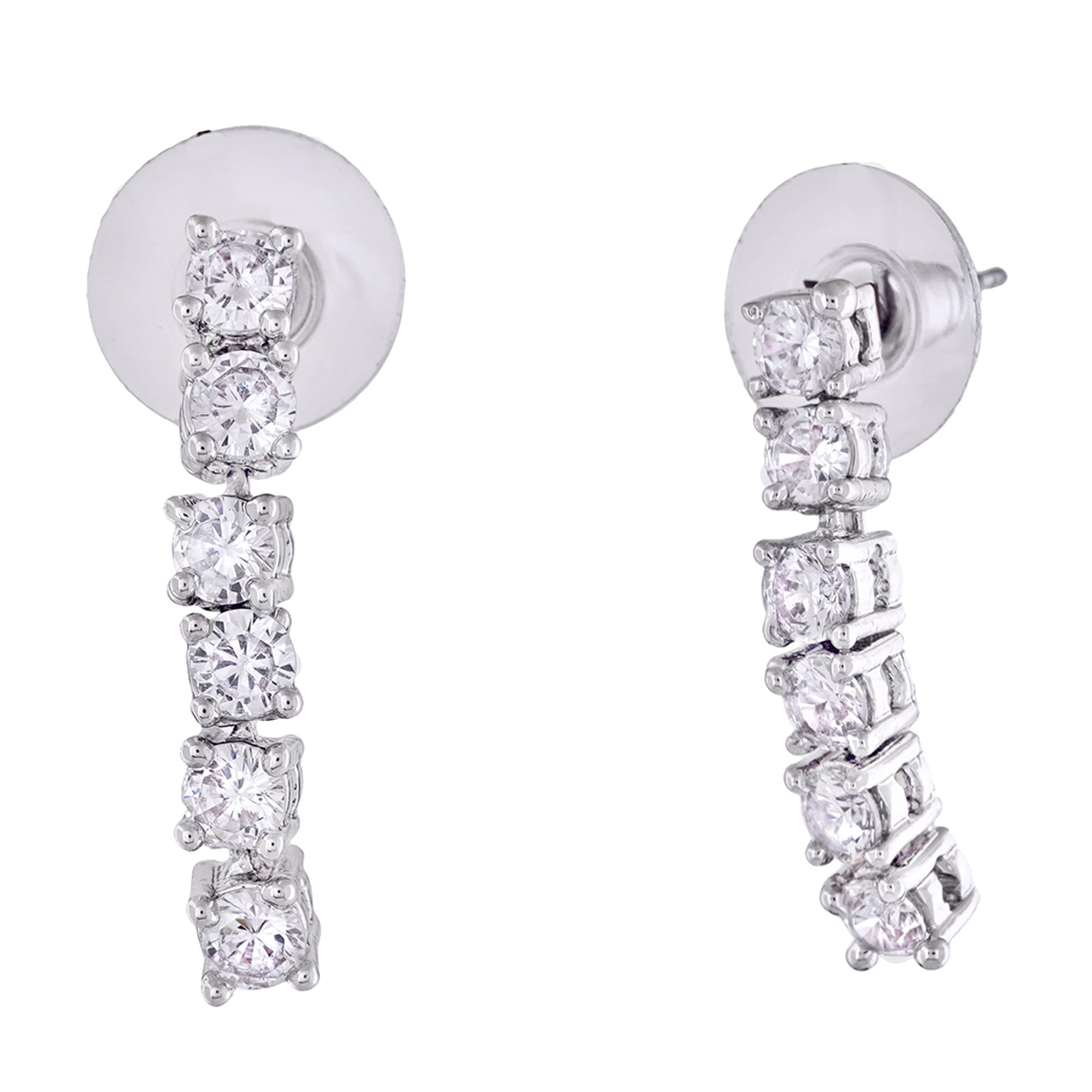 Sparkling Cubic Zirconia Earrings