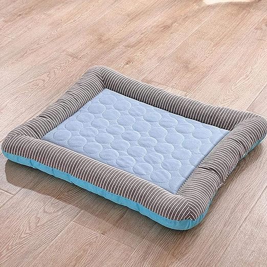 Petvit Dog Bed | Cat Bed | Puppy Bed | Soft Fabric Bed for Dog | Washable Dogs Bed | Heat Absorbent Pad | Anti Slip Design | Large Size Dog Bed | Blue (Large) (B0D2Y67KCS) Amazon Price History, Amazon Price Tracker