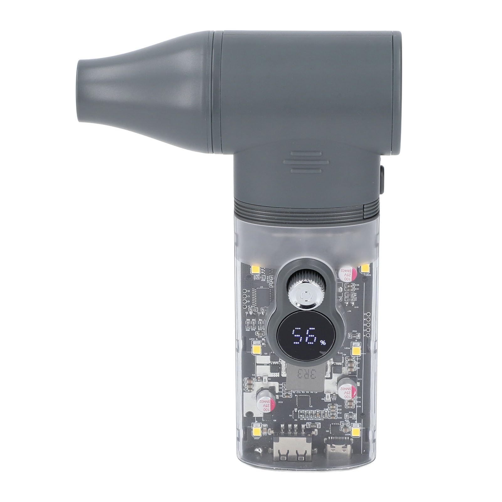 Pwshymi Dépoussiéreur électrique 100 000 Tr/min, Léger et Rechargeable