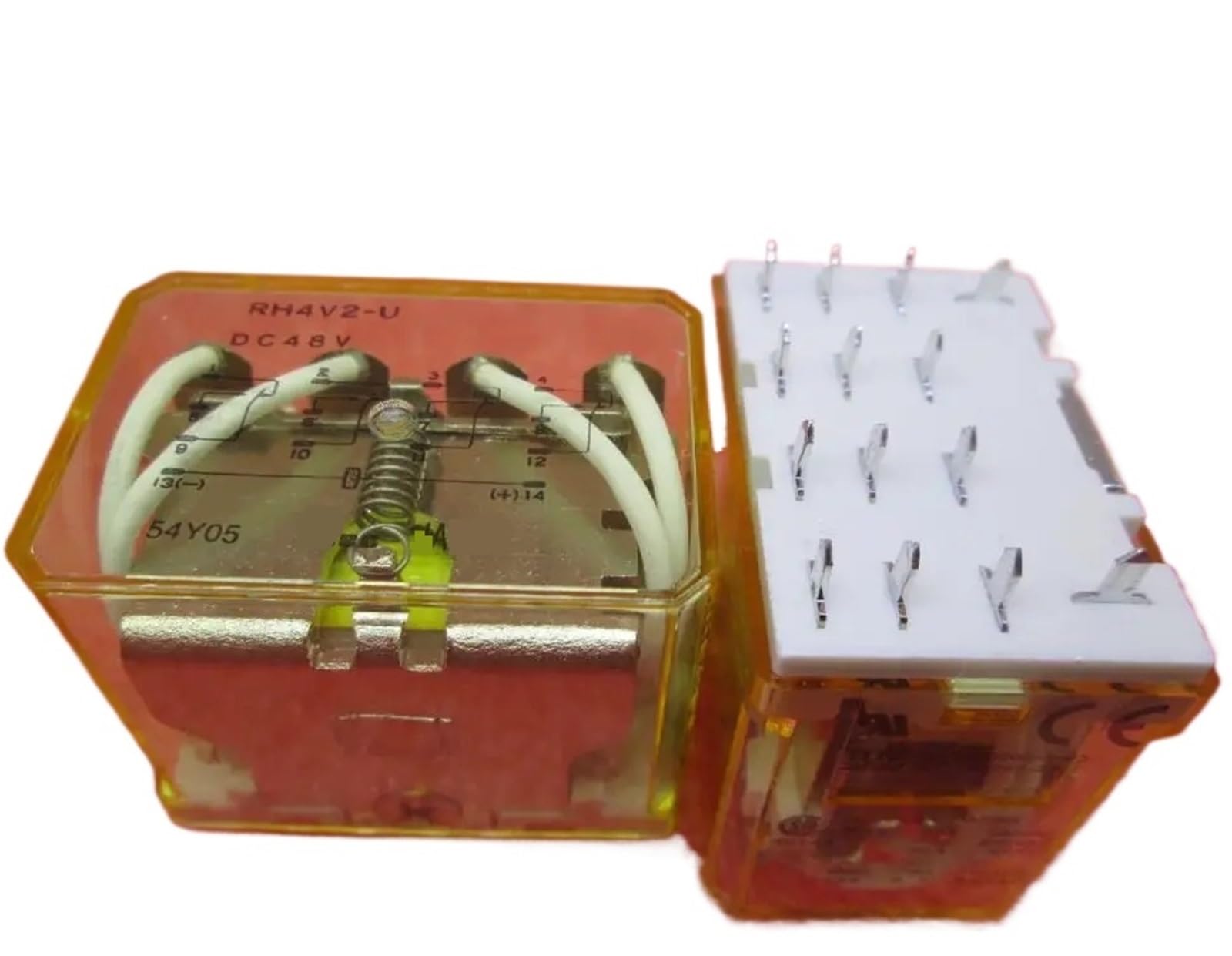 Relais RH4V2-U DC48V à commutation précise DIP14 48V