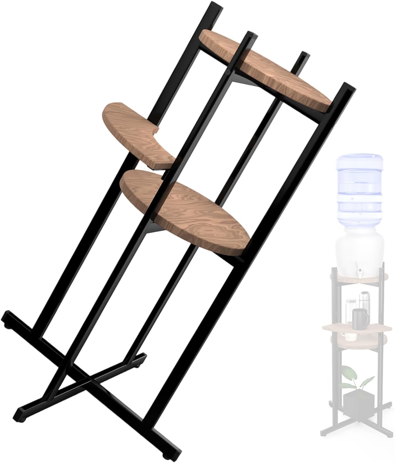 Floor Standing Organizers Ideal for Water Dispenser Coffee Machine Storage Detachable Structure Coffee Machine Stand