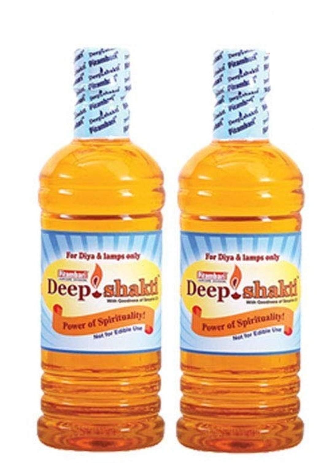 Pitambari Deepshakti Diya Oil, Deepam Oil for Puja with Lavender Fragrance, 450ml - Pack of 2
