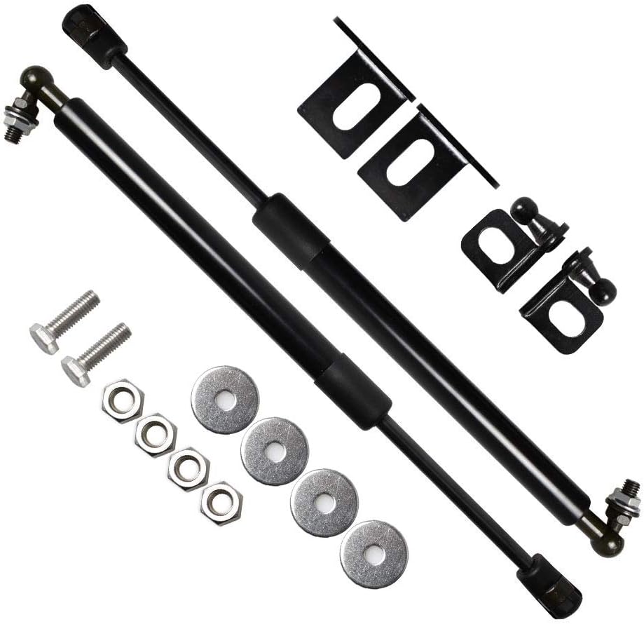 Hood Bonnet Modify Struts for Toyota Sienna XL30 2011-2020 Lift Support Shock Absorber Dampers Gas Spring Rods (Ordinary Black)