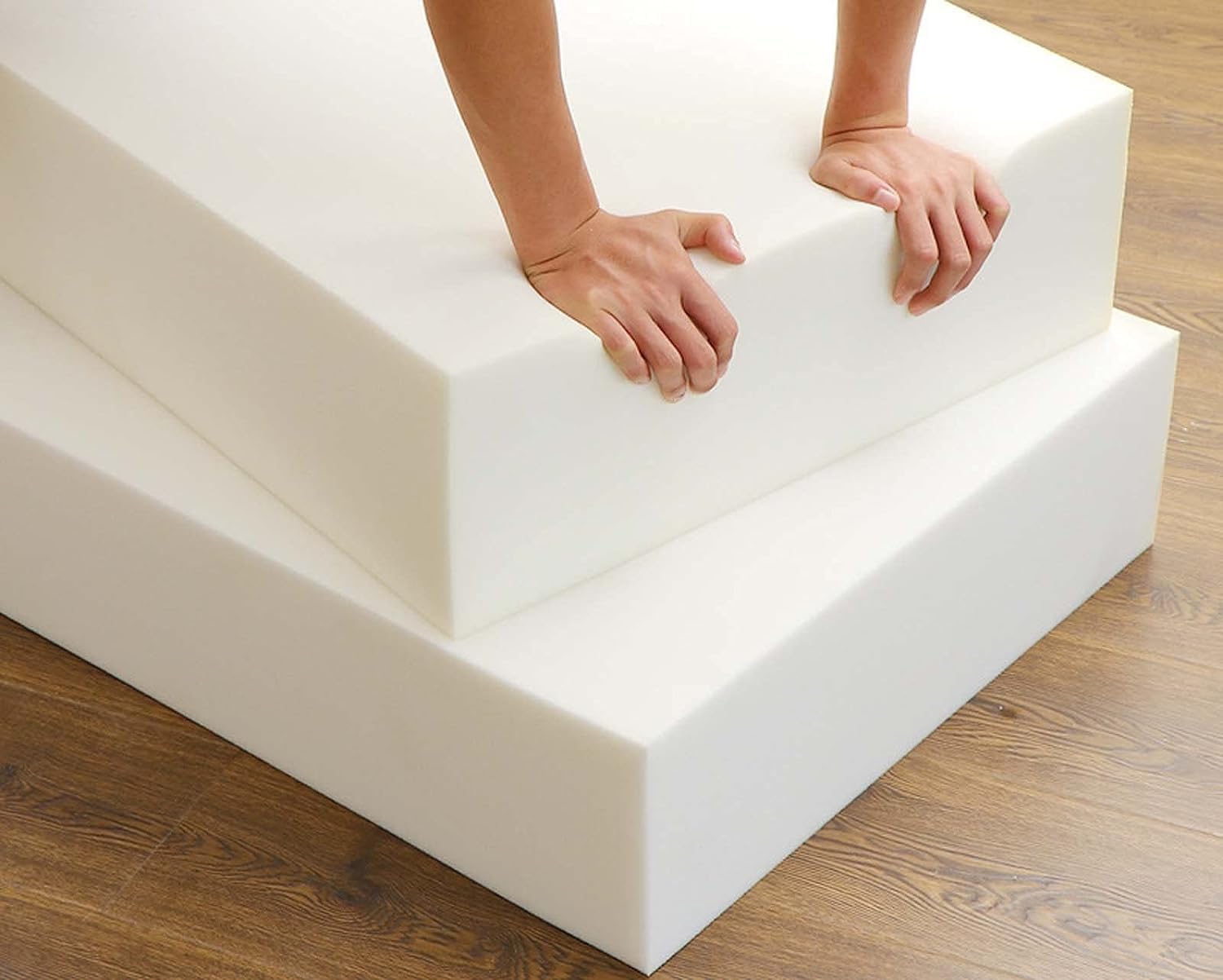 Stuhlpolster Ersatz-Schaumstoff Hochdichtem Festem Schwamm,45D-Sofakissen Ersatz-Schaumstoff für Fenstersitze Sitzkissen Stuhlkissen (10cm dick,120x50cm)