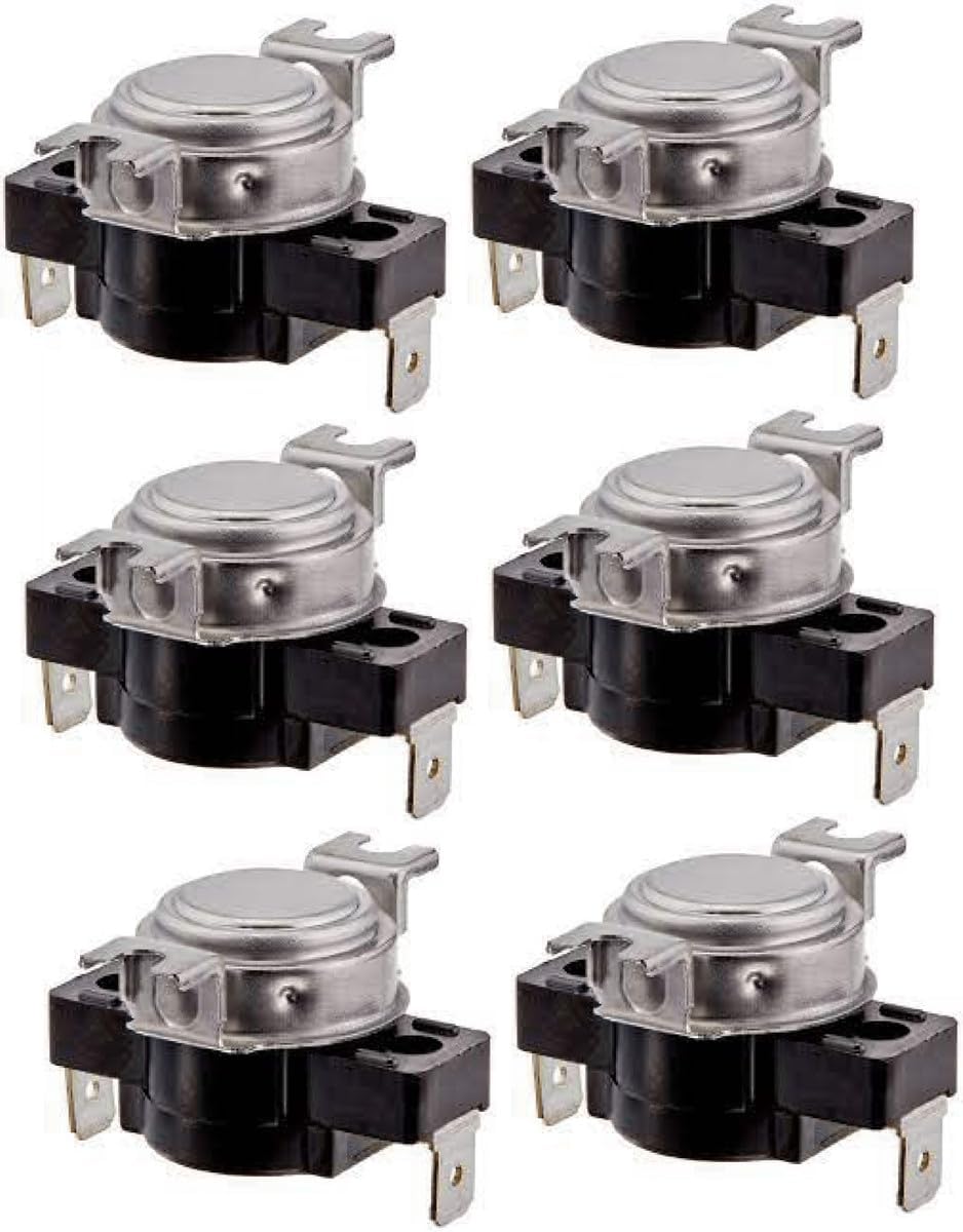 Replacement Part for DC47-00017A Thermostat Replacement for Appliance-6 Pack Universal Repair Solution Replacement Component Home Appliance Upgrade Fix Solution KL0105