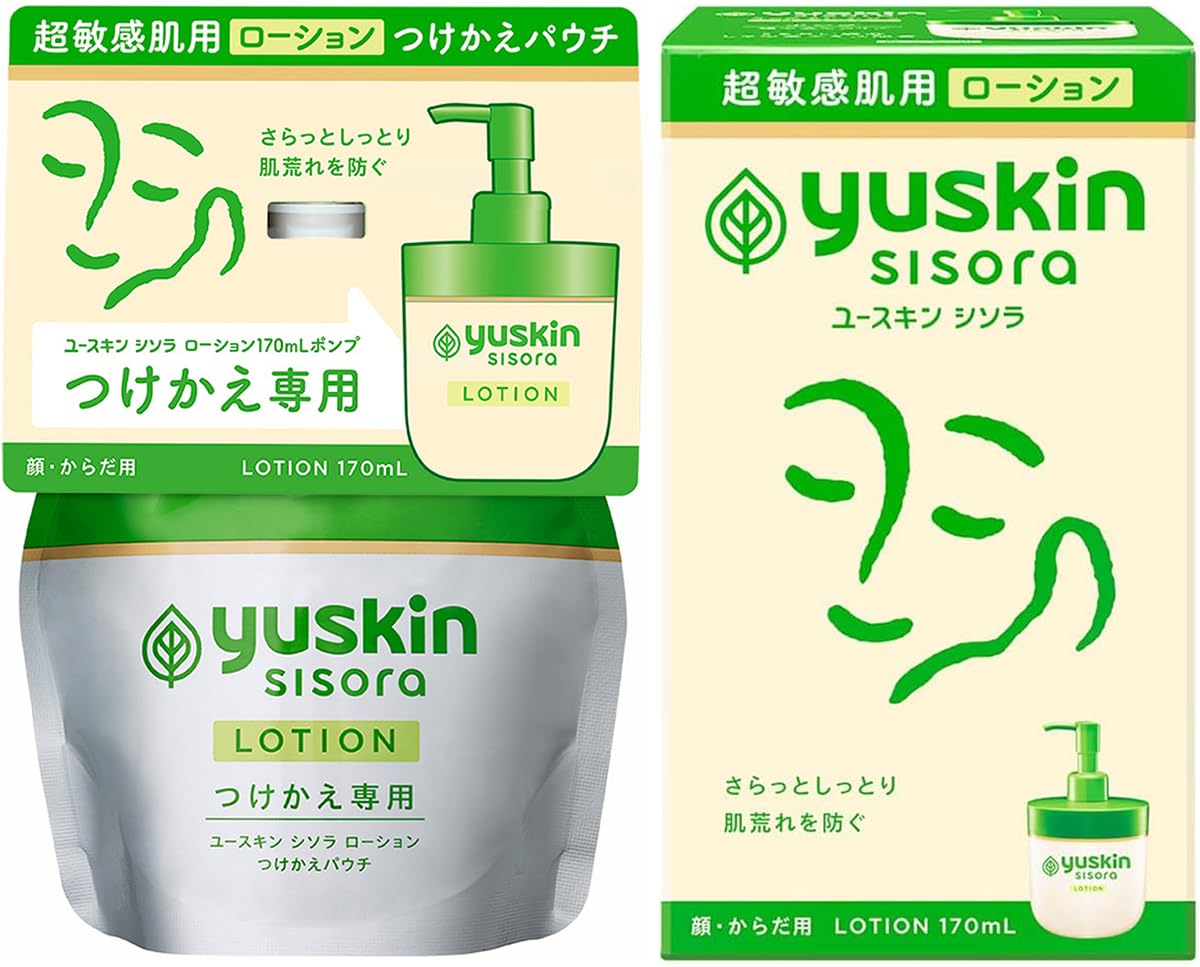 Amazon | ユースキン シソラ ローション つけかえパウチ 170mL