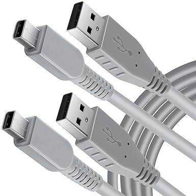 3DS Charger Cable - 4.9FT OEM Original Replacement Power Charging Cord for New 3DS XL New 3DS 3DS XL New 2DS XL New 2DS 2DS XL 2DS DSi DSi XL (Bulk Packaging) (2)