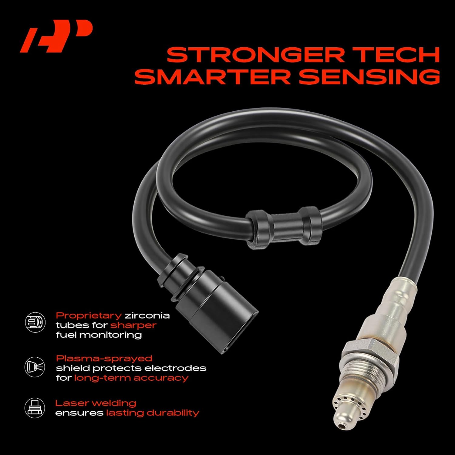 A-Premium Downstream O2 Oxygen Sensor Compatible with Volkswagen Golf, Golf R Alltrack SportWagen, Atlas, Atlas Cross Sport, GTI & Audi A3, A3 Quattro, A8 Quattro, GTI, S3, TT Quattro,TTS Quattro