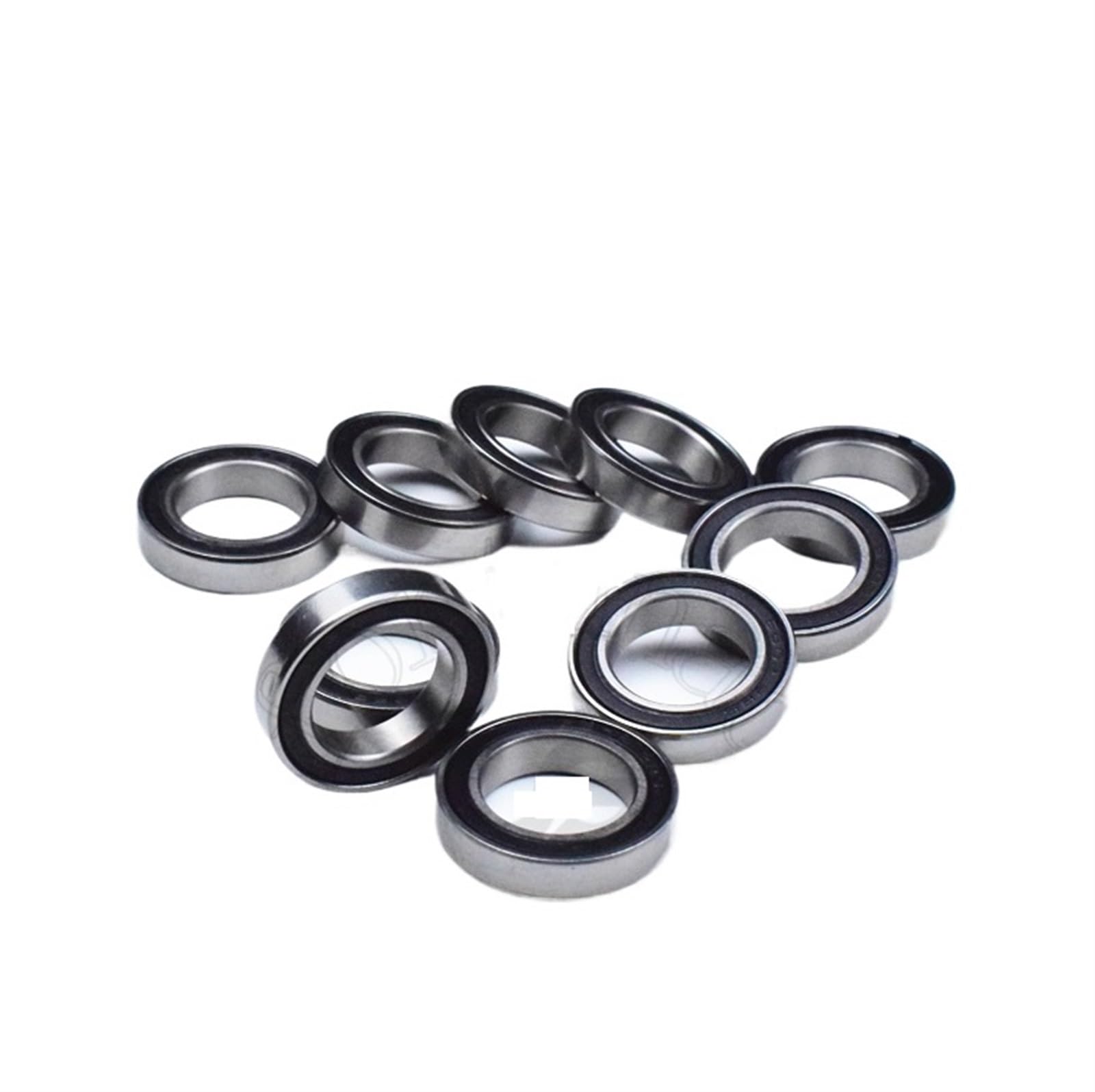 Rodamientos 6802RS bimetálicos de pared delgada en acero al cromo ABEC-5 de alta resistencia